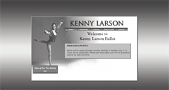 Desktop Screenshot of kennylarsonballet.com